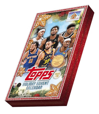 2025-26 Topps Holiday Basketball NBA Trading Card Advent Calendar 