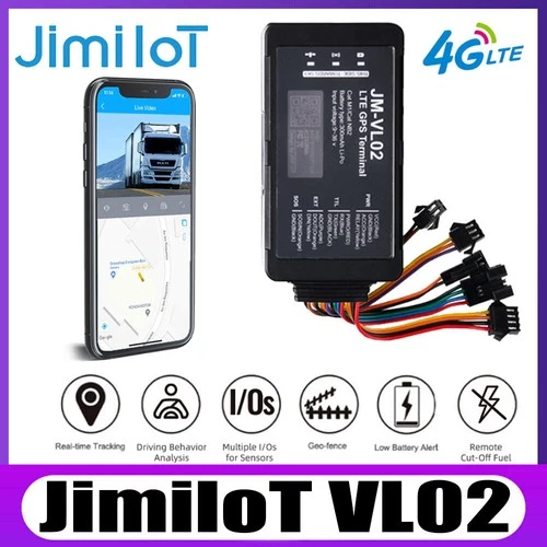 JIMIIOT VL02 Car GPS Tracker 4G GT06E Fleet Management Real Time For Vehicles