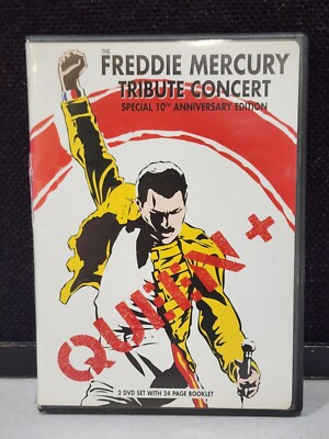 Freddie Mercury 10CD+2DVDセット QUEEN: The Freddie Mercury Tribute Concert 2 DVD 10 Year