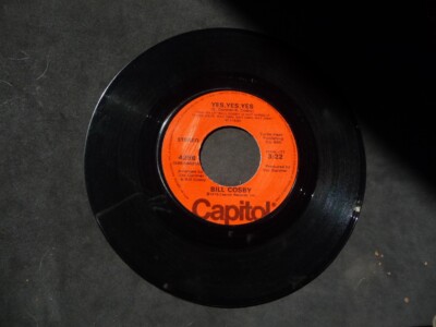 1976 Bill Cosby 45 RPM - Yes, Yes, Yes/Ben VG+