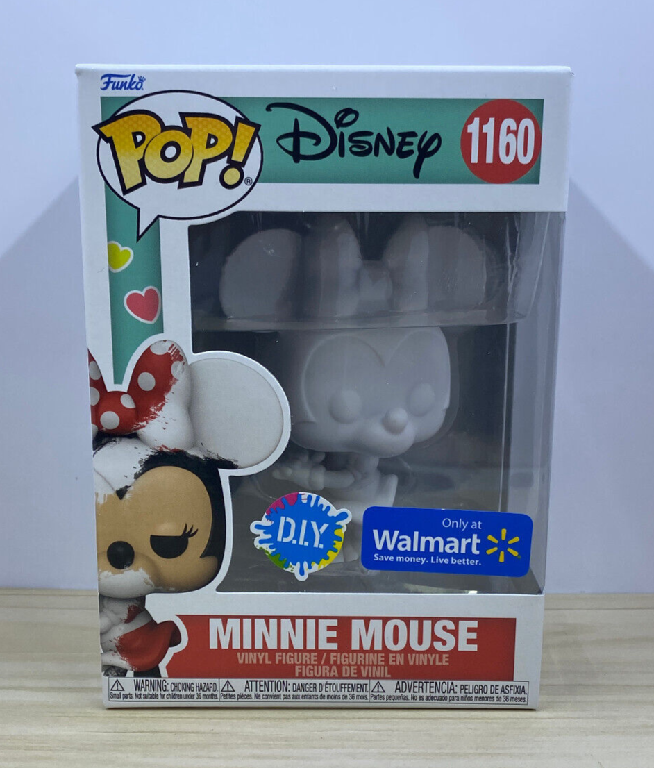 Funko Pop! #1160 Disney Minnie Mouse DIY Walmart Exclusive