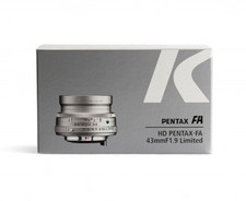 PENTAX HD PENTAX-FA 43mm F1.9 Limited Silver Single Focus Lens K-Mount Camera