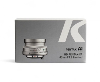 PENTAX HD PENTAX-FA 43mm F1.9 Limited Silver Single Focus Lens K-Mount Camera