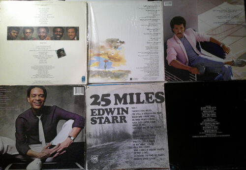 Lot of 6 R&B Soul LP record albums: Harold Melvin, Edwin Starr, Lionel Richie... - Picture 2 of 14