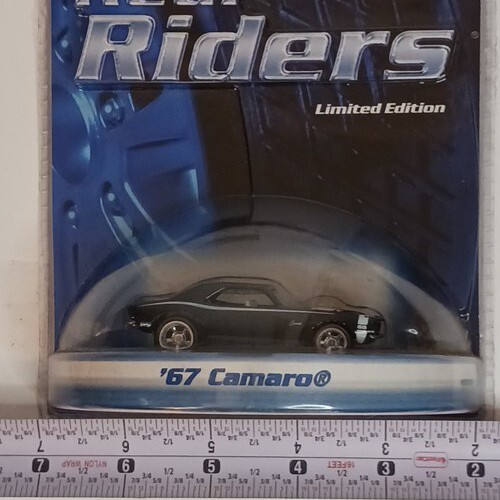 2005 Hot Wheels '67 Camaro Diecast Real Riders Limited Edition Sealed - Picture 5 of 6