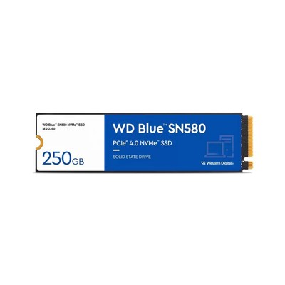 Western Digital WDS200T3B0E Blue SN580 M.2 2 TB PCI  Express 4.0 TLC NVMe ~E~