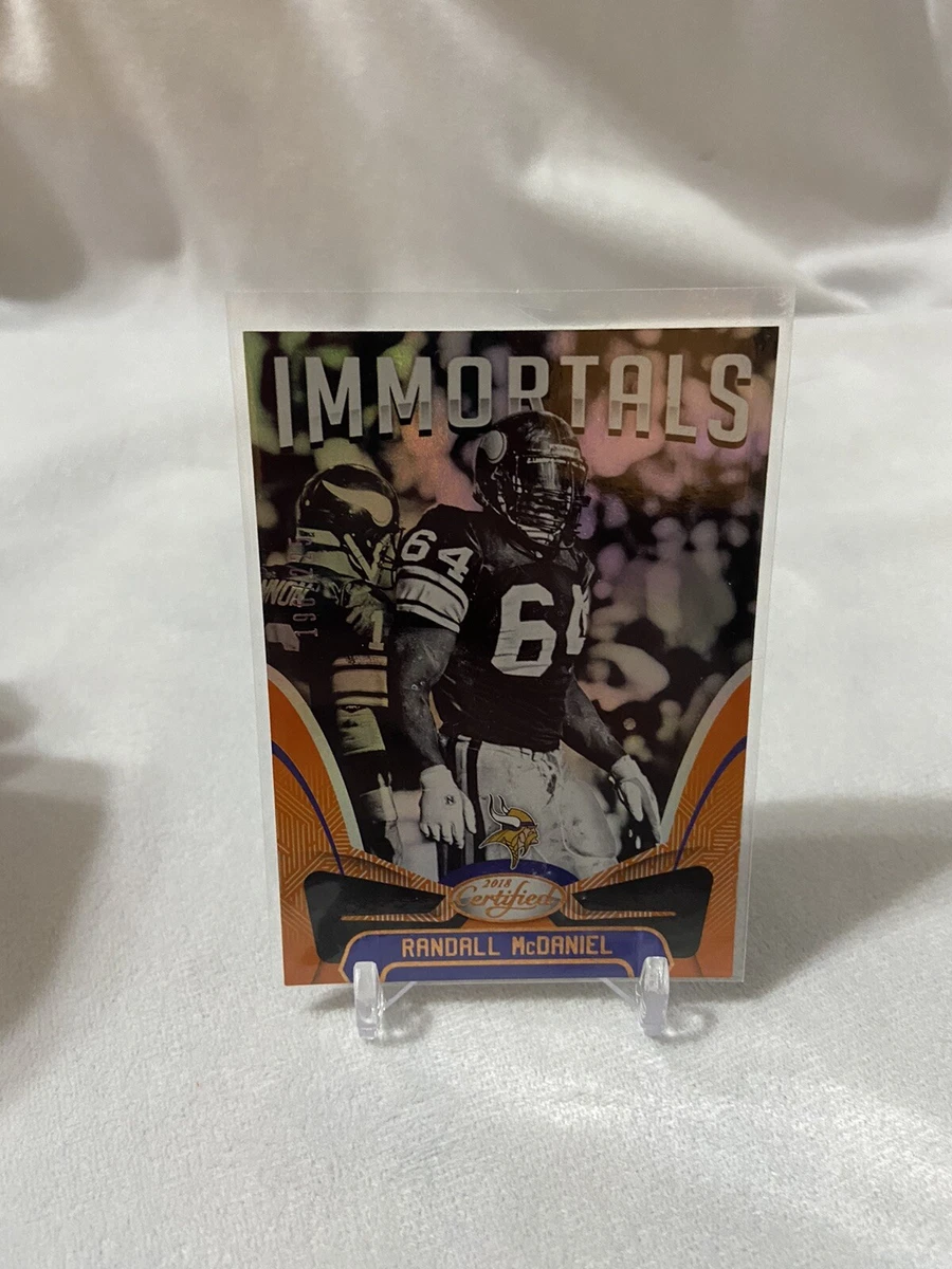 2018 Panini Certified Football IMMORTALS 225 123 Randall