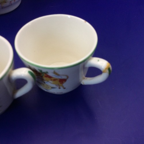 Vintage Childrens Ceramic Tea Set with Nursery Rhyme Characters - Picture 12 of 21