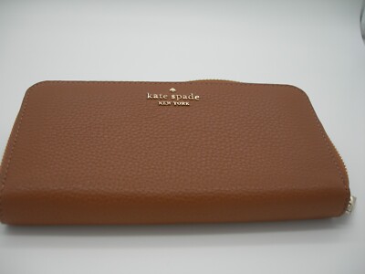 Kate Spade Leila Large Continental Wallet Warm Gingerbread NWT | eBay display picture 1