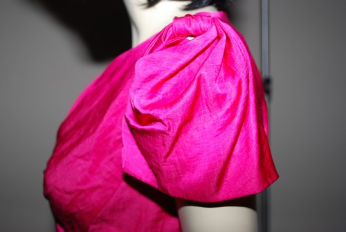 NANETTE LEPORE PINK SILK DRESS SZ 0 PERFECT! - Picture 4 of 4