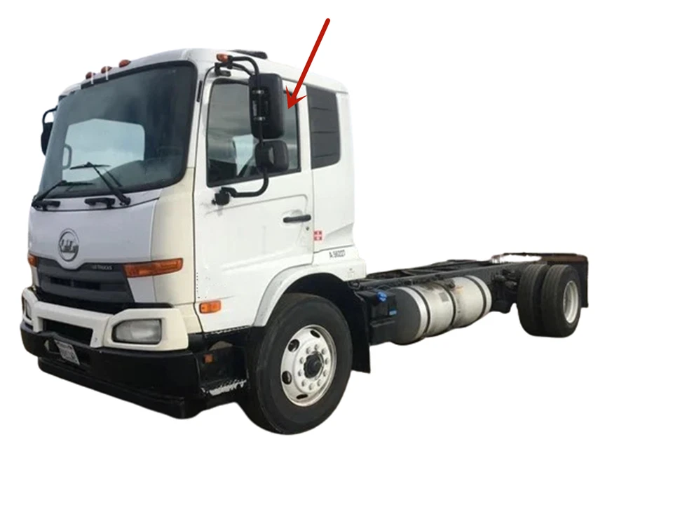 Fit 2011-2012 UD Truck Driver Left Side Front Door Window Glass Foto 2 de 4