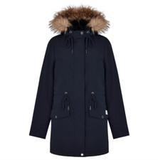 Soulcal Class Parka Womens Black Size Uk 8 #ref95