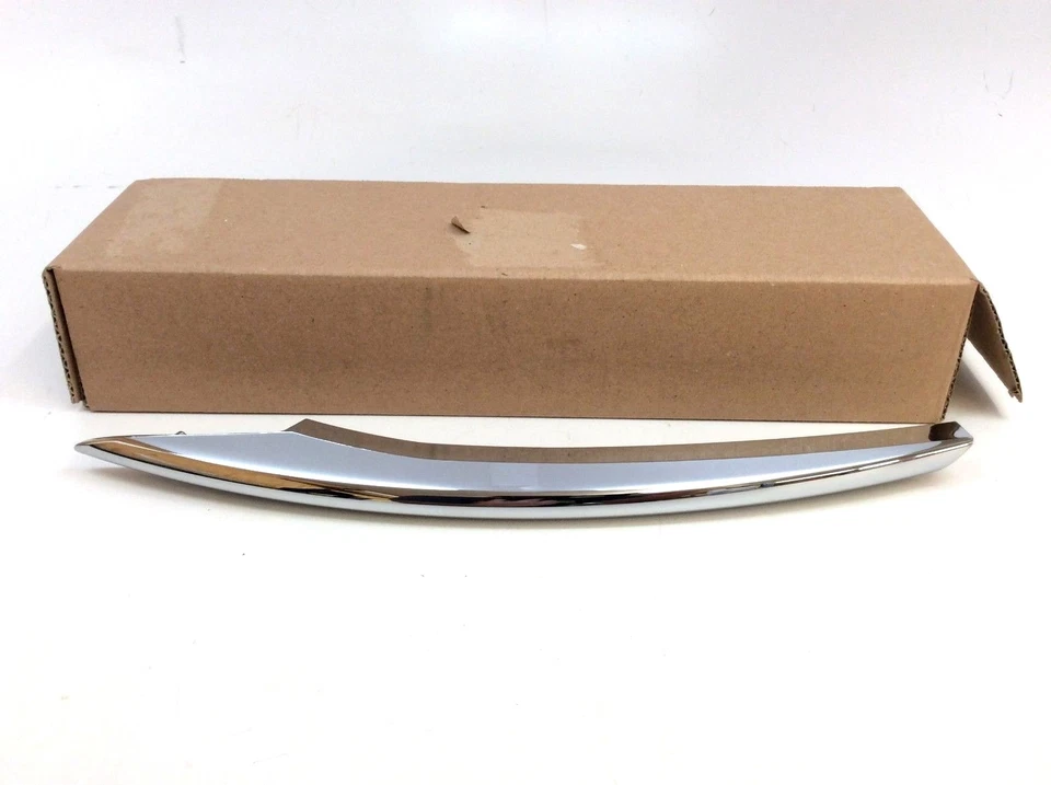 14-16 Lincoln MKZ cromo LH lado del conductor parachoques delantero lámpara antiniebla moldura OEM Foto 3 de 4