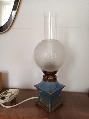 Tischlampe GAUDARD Hochwertig elektrisch, made in France, vintage look