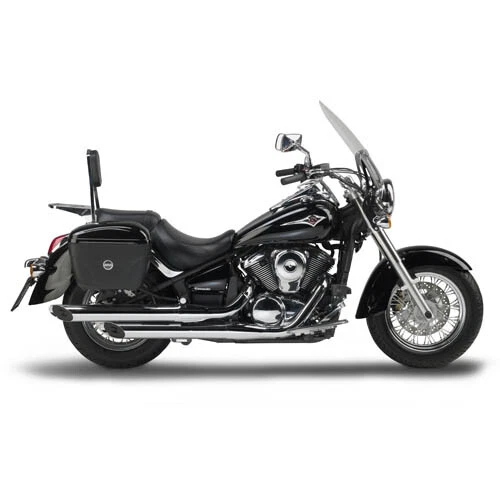 GIVI solo Parabrezza Trasparente 38,8x41 per Kawasaki VN 900 Custom 2006 - 2022 - Immagine 2 di 3