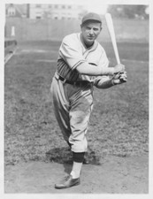  HALL OF FAMER FREDDIE LINDSTROM BATTED .311 LIFETIME CUBS LEGEND. PHOTO 8X10 