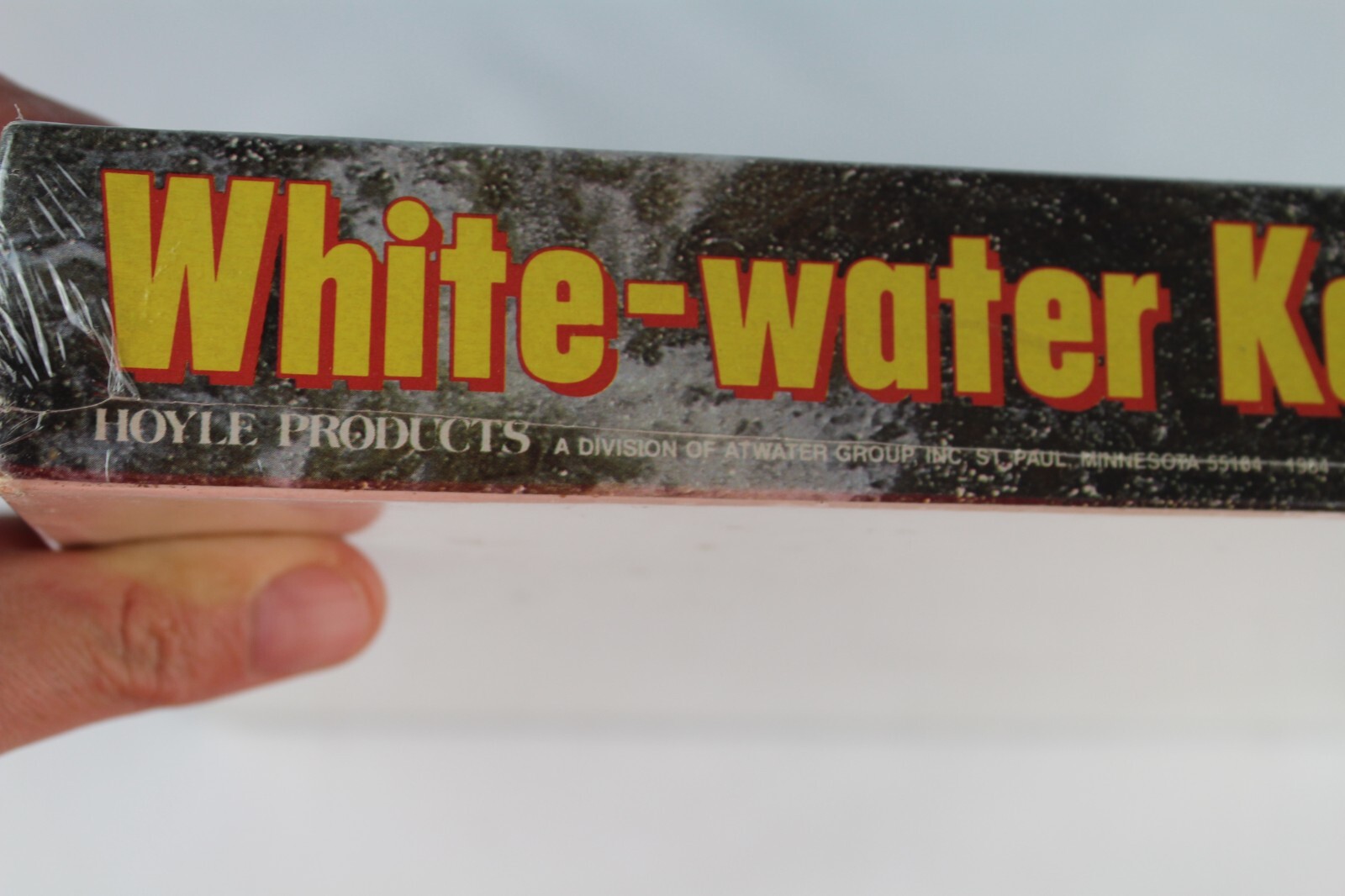 VINTAGE HOYLE 1984 WHITE WATER KAYAKING 18x24 550 PCS PUZZLE SEALED
