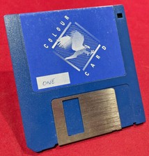 Farbkarte Software 3,5 Diskette von Computer ...