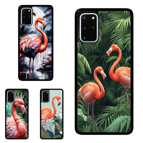 animals big flamingo tree Non slip Case For Samsung A15 A16 S23 S24 S25 Ultra FE - 第 1/25 張圖片