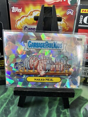 NAILED NEIL 155b Topps Garbage Pail Kids 2021 Chrome 4 Atomic Refractor GPK Card