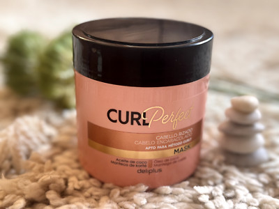 Deliplus Curl Perfect Mask für lockiges Haar geeignet für lockige Methode 400 ml