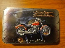 Harley-Davidson Limited Edition Collector Tin With 2 Playing Cards. Open Box