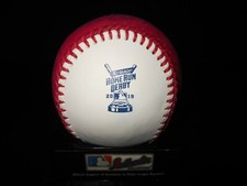RAWLINGS 2019 HOME RUN DERBY BASEBALL MAGENTA MONEYBALL - PETE ALONSO CHAMP-RARE
