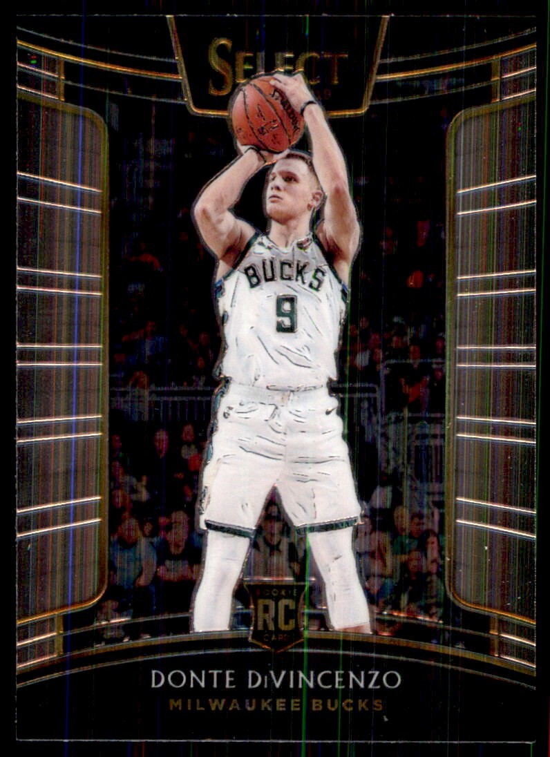 2018-19 Panini Select Donte DiVincenzo RC Milwaukee Bucks #67