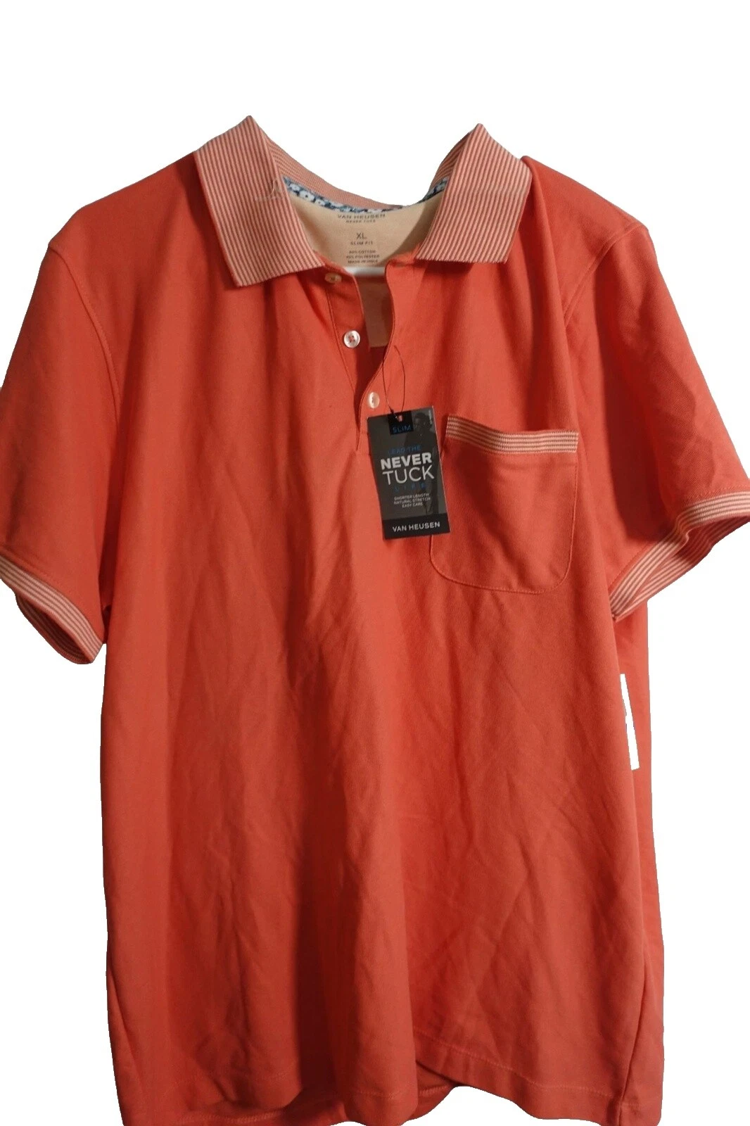 Camisas para hombre Van Heusen talla XL de manga corta