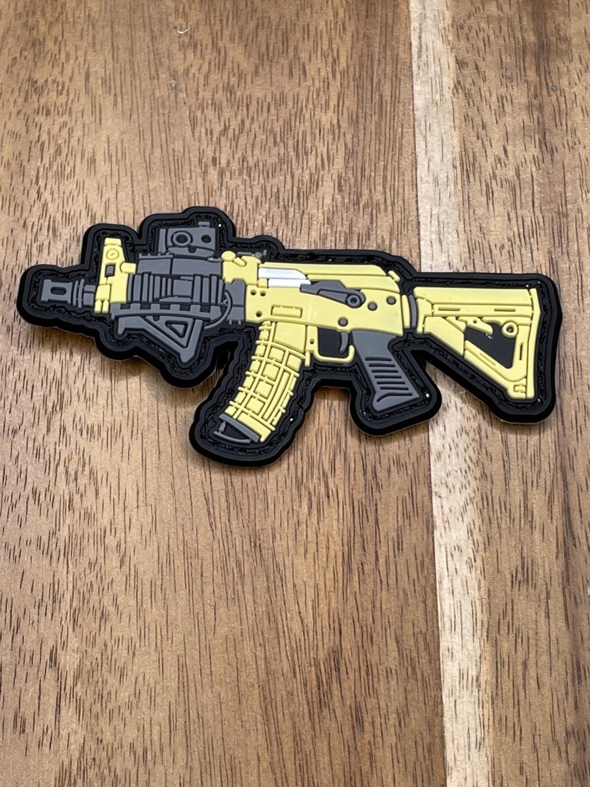 AK47 PVC Patch Hook Loop Airsoft Tactical Morale Assault Rifle Dynamics