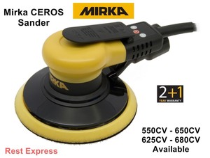 Mirka Ceros Professionnel Orbitale Ponceuse Electrique 550cv 650cv 625cv Ebay