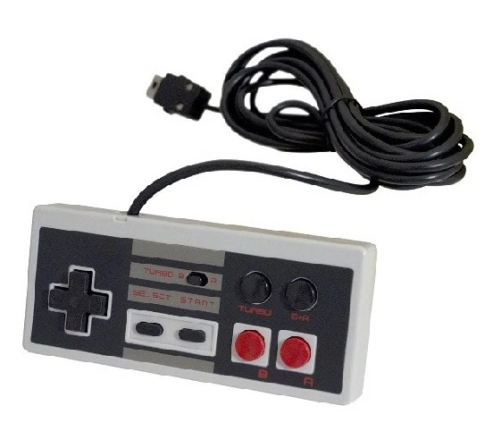 NEW The Edge Gamepad for NES Classic Edition & WiiU - 9ft Cable + Turbo Fire! - Image 2 of 4