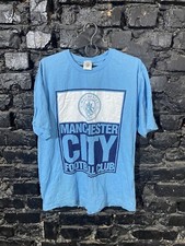 Manchester City Training Jersey Fan Football Shirt Blue Offical Product Mens L
