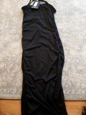 Pretty Little Thing Ladies Dress. Mesh. Black. Bodycon. Size 12
