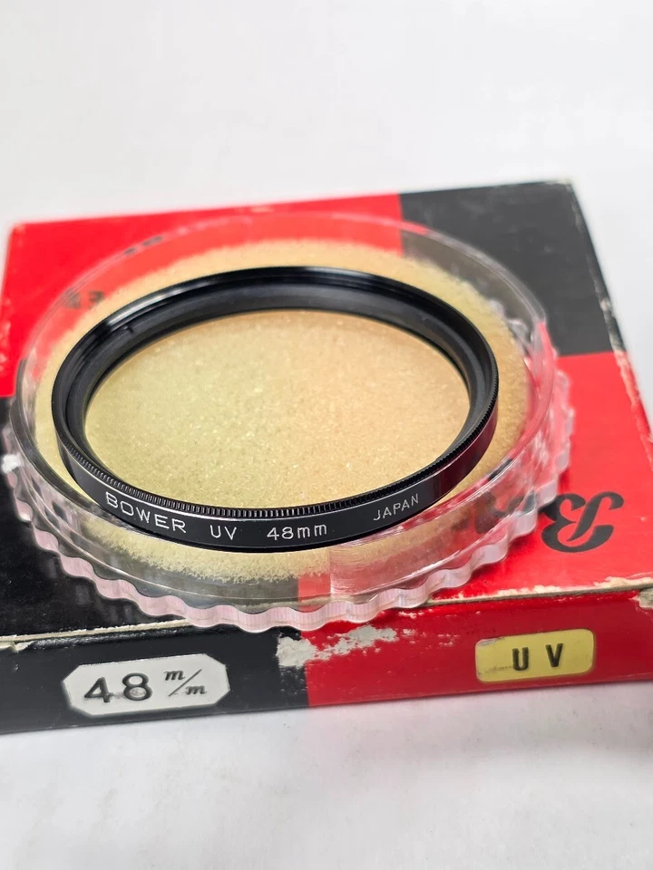 Bower 48mm UV Lens Protector Safety Filter Guard Glass Genuine Original OEM E48 - Image 2 of 4