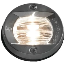 3 Inch Diameter Round Stainless Flush Transom Mount Navigation Light for Boats