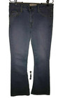 LEVIS SIGNATURE Jeans Low Rise Flare Size 9 Blue Denim Pants — photo 1