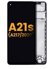 For Samsung A21S A217 / 2020 LCD with FRAME OEM NEW - Digitizer LCD FRAME