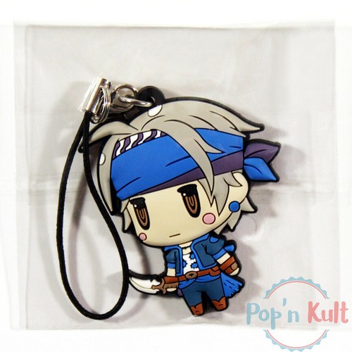 Final Fantasy Bartz Vol. 1 Rubber Strap Charm Keychain Square Enix NEW