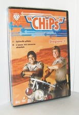 Chips Season 1 No. 1 Ep. 1-2 Erik Estrada Larry Wilcox R. Pine DVD Sealed