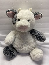 Aurora Cow Clementine White Frosted Black 2015 Stuffed Animal Plush Extra Soft