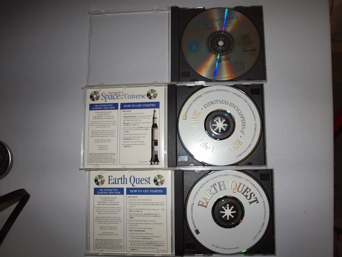 DK Encyclopedia of Space & the Universe &Earth Quest