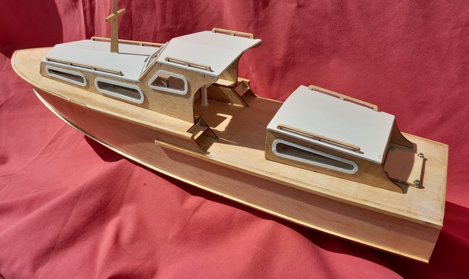 AYLSHAM. H.A.Kits , Wood model boat kit. 512mm long. eBay