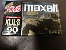 Maxell XLII-S 90 Min Type II Blank Audio Cassette Tape High Bias NEW SEALED