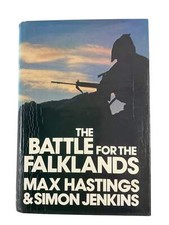 Livre de référence couverture rigide d'occasion britannique La bataille des Malouines