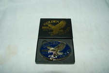 2010 NRA GOLDEN EAGLES BELT BUCKLE - IN THE BOX