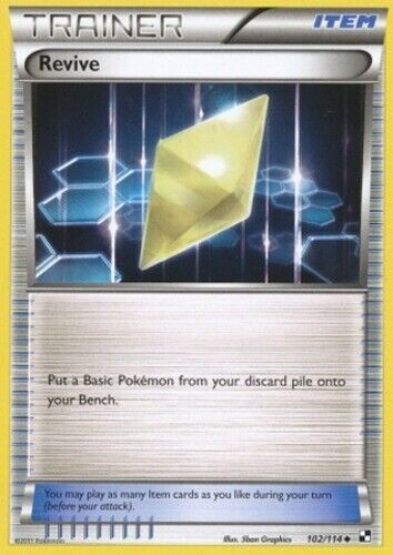 Revive 102/114 Black & White Uncommon Near Mint Pokemon DNA GAMES