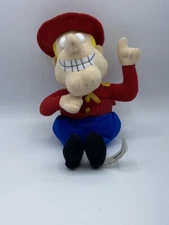 Vintage Plush Stuffins Rocky & Bullwinkle Dudley Do Right of the Mounties