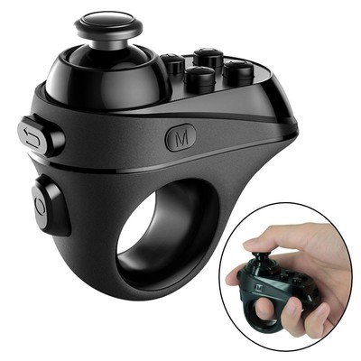 R1 Bluetooth Wireless Gamepad VR Remote Mini Ring für 3D-Brille, Ladeleistung
