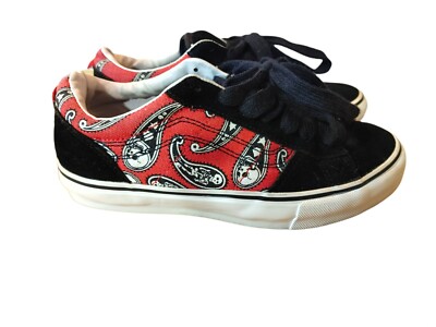 RARE Vans Off The Wall Original Skull Bandana Shoe Omar Hassan La